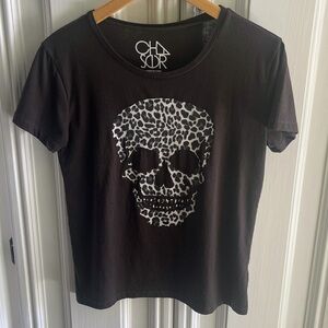 Chaser brand skull tee